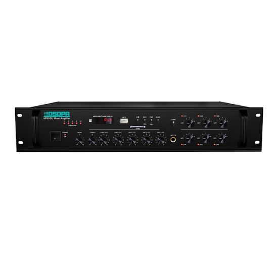 DSPPA MP 610U 6 Zones Paging and Music Mixer Amplifier with USB and Tuner